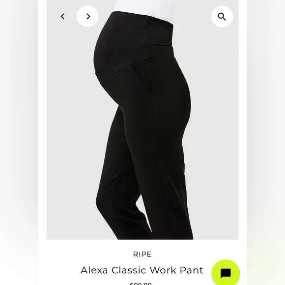 Ripe Alexa Classic Work Pants - Picture 1 of 5